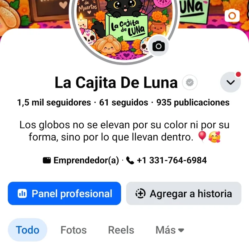 Publicación de @lacajitadeluna02