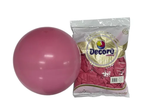 DECORO   ROSA 12"X100 PZA HIGH FASHION 2.8 GR