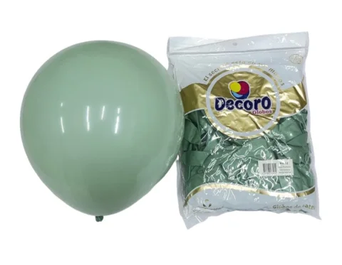 DECORO   VERDE NIEBLA 12"X100 PZA HIGH FASHION 2.8 GR