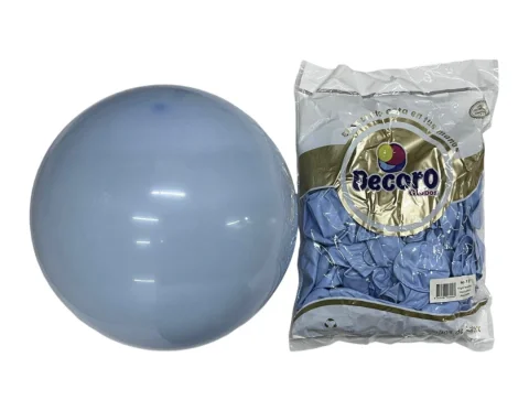 DECORO   AZUL PALET 12"X100 PZA HIGH FASHION 2.8 GR