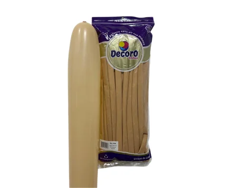  DECORO GLOBOS NUDE 360"X50 PZAS 