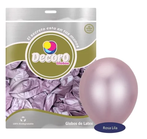 DECORO   CHROME J5 - ROSA LILA 5"X50 PZAS
