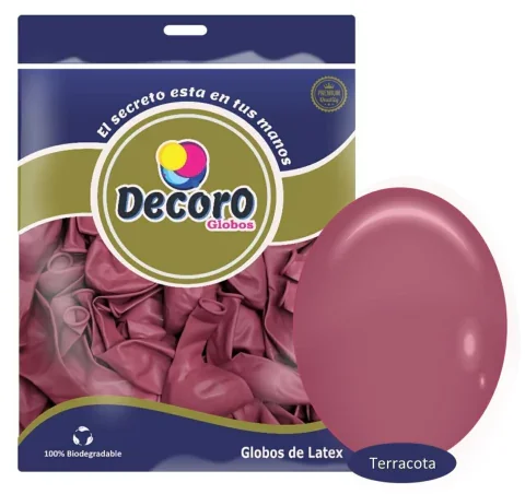 DECORO  F7-TERRACOTA 5"X100 PZAS