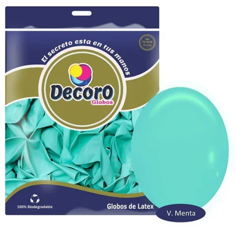 DECORO  M5 - MENTA 5"X100 PZAS