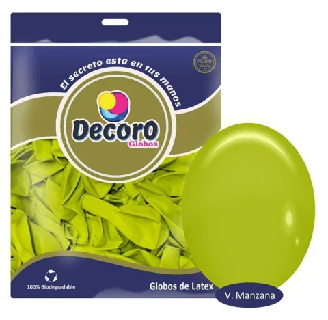 DECORO  M10 - MANZANA 5"X100 PZAS
