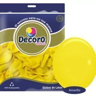 DECORO  Y2 - AMARILLO 18"X25 PZAS