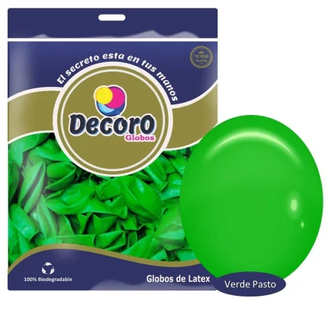 DECORO  Y5 - VERDE PASTO 18"X25 PZAS