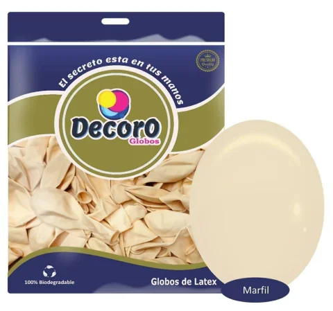 DECORO F20 - MARFIL 36"X3 PZAS