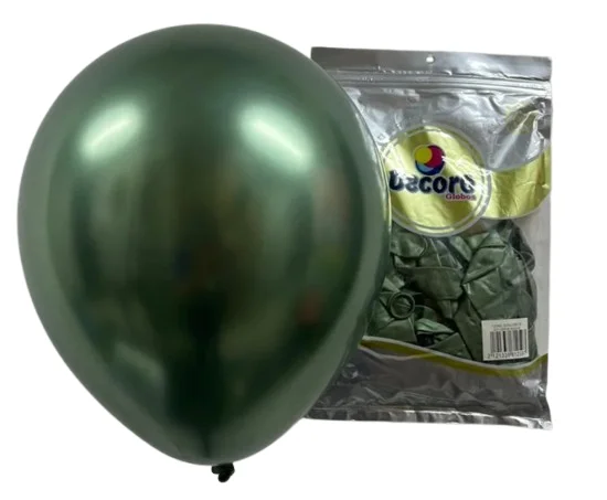 DECORO   CHROME J27 - VERDE NOCHE 18"X25 PZAS