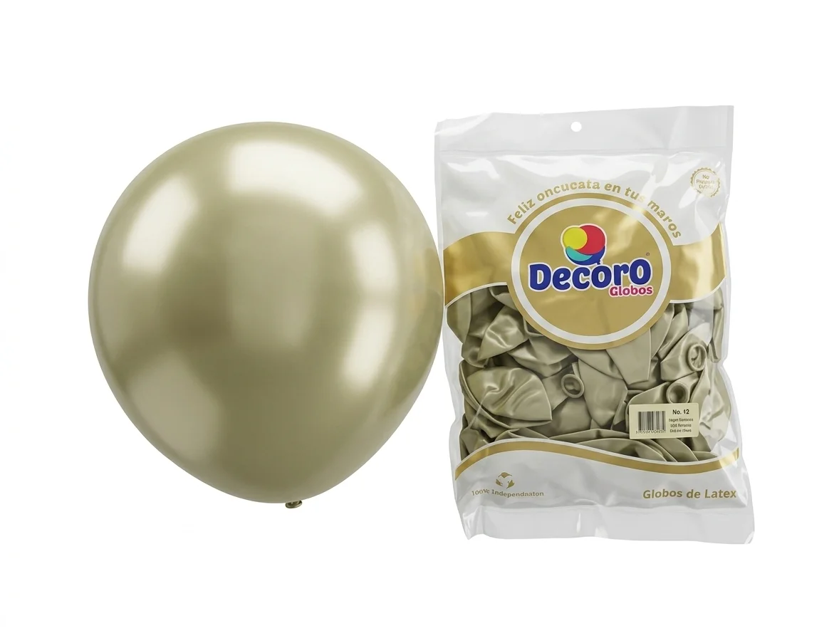DECORO   ARENA PERLA 12"X100 PZA HIGH FASHION 2.8 GR
