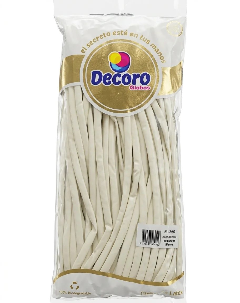 DECORO BLANCO 260"X100 PZAS HIGH FASHION