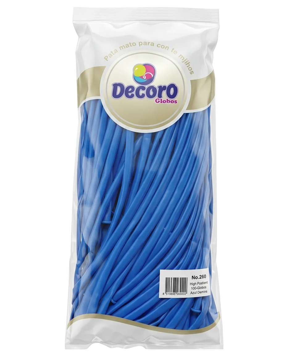 DECORO AZUL OSCURO 260"X100 PZAS HIGH FASHION