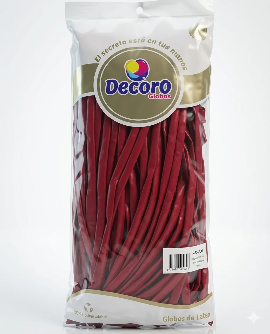 DECORO ROJO 260"X100 PZAS HIGH FASHION
