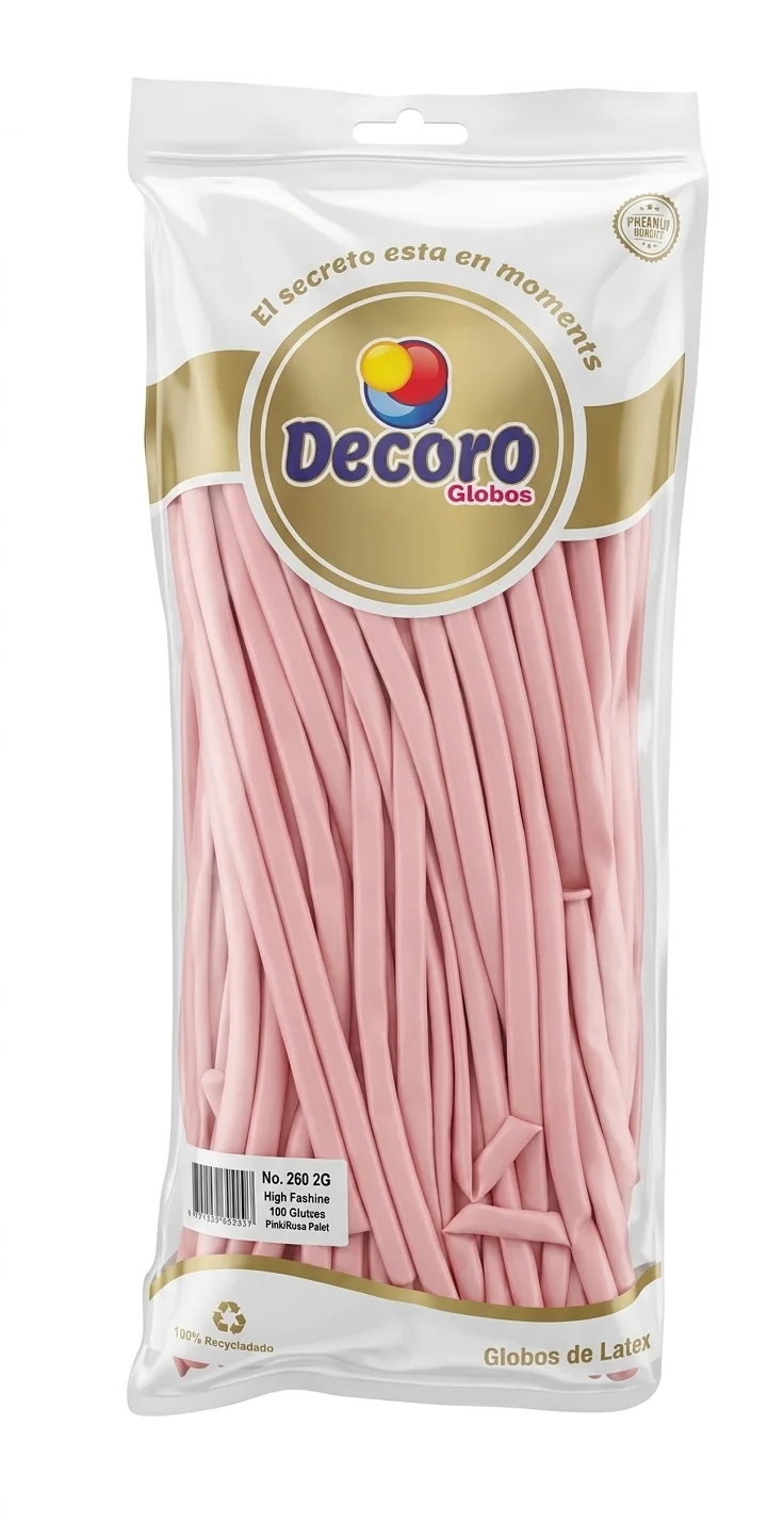 DECORO ROSA PALET 260"X100 PZAS HIGH FASHION