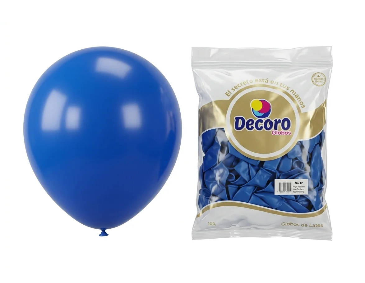 DECORO   AZUL PROFUNDO 12"X50 PZA HIGH FASHION 3.2G