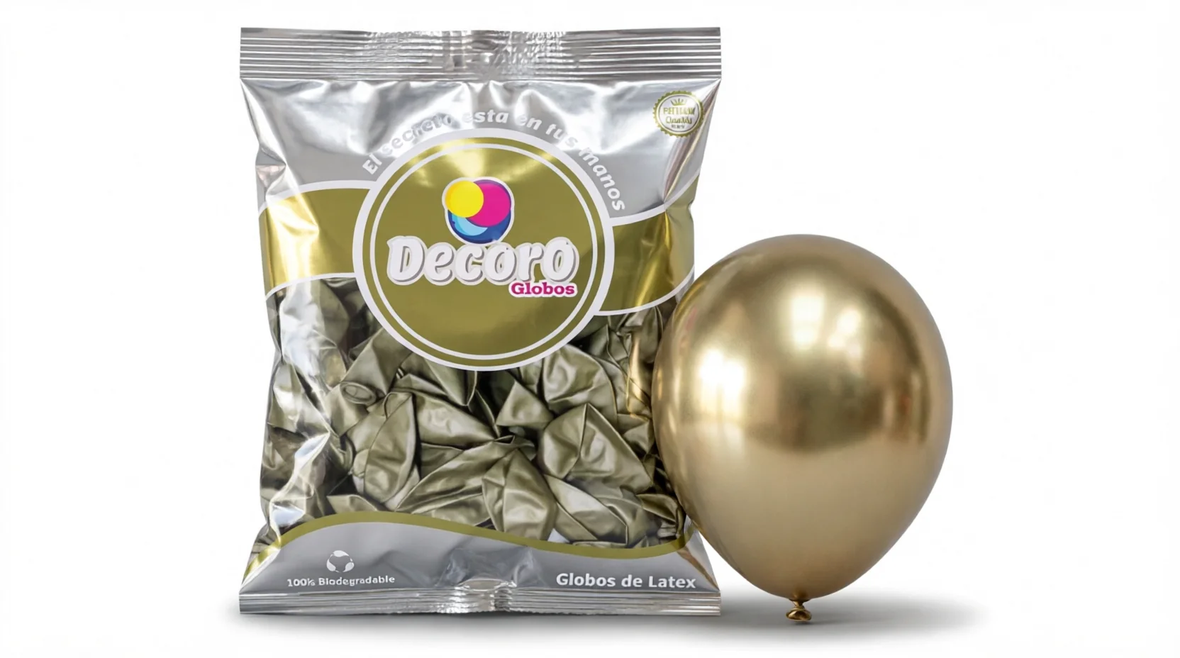 DECORO   CHROME J16 - ORO VIEJO 12"X50 PZAS