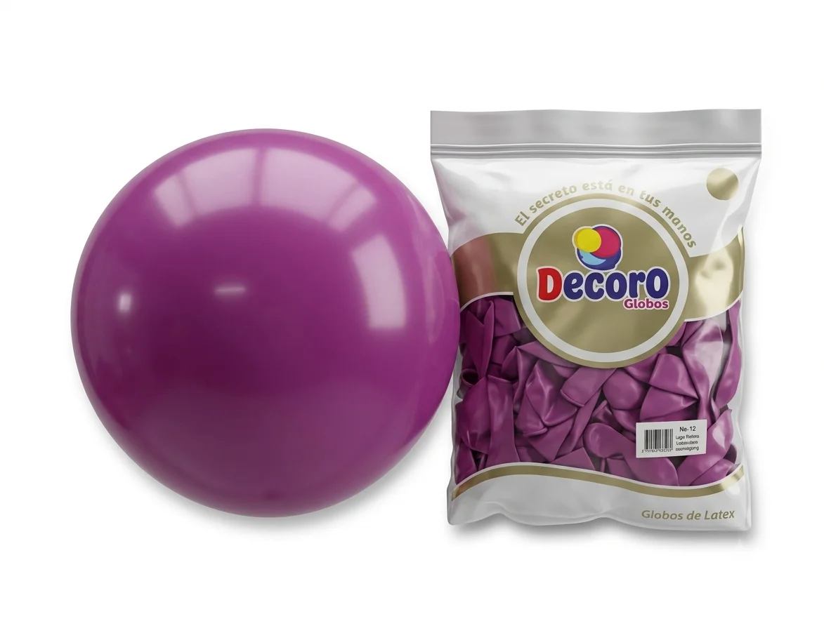 DECORO   RETRO MAGENTA 12"X50 PZA HIGH FASHION 3.2G