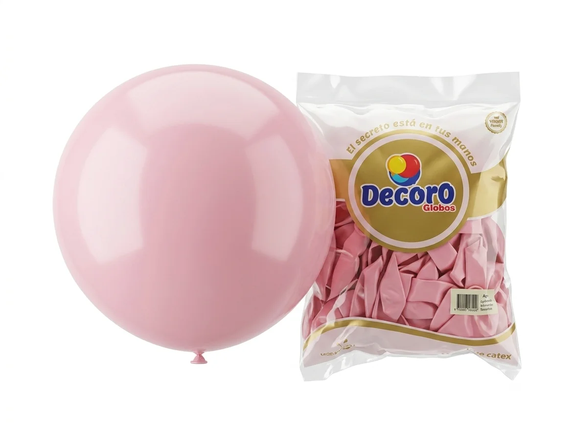 DECORO   ROSA PIEL 12"X50 PZA HIGH FASHION 3.2G