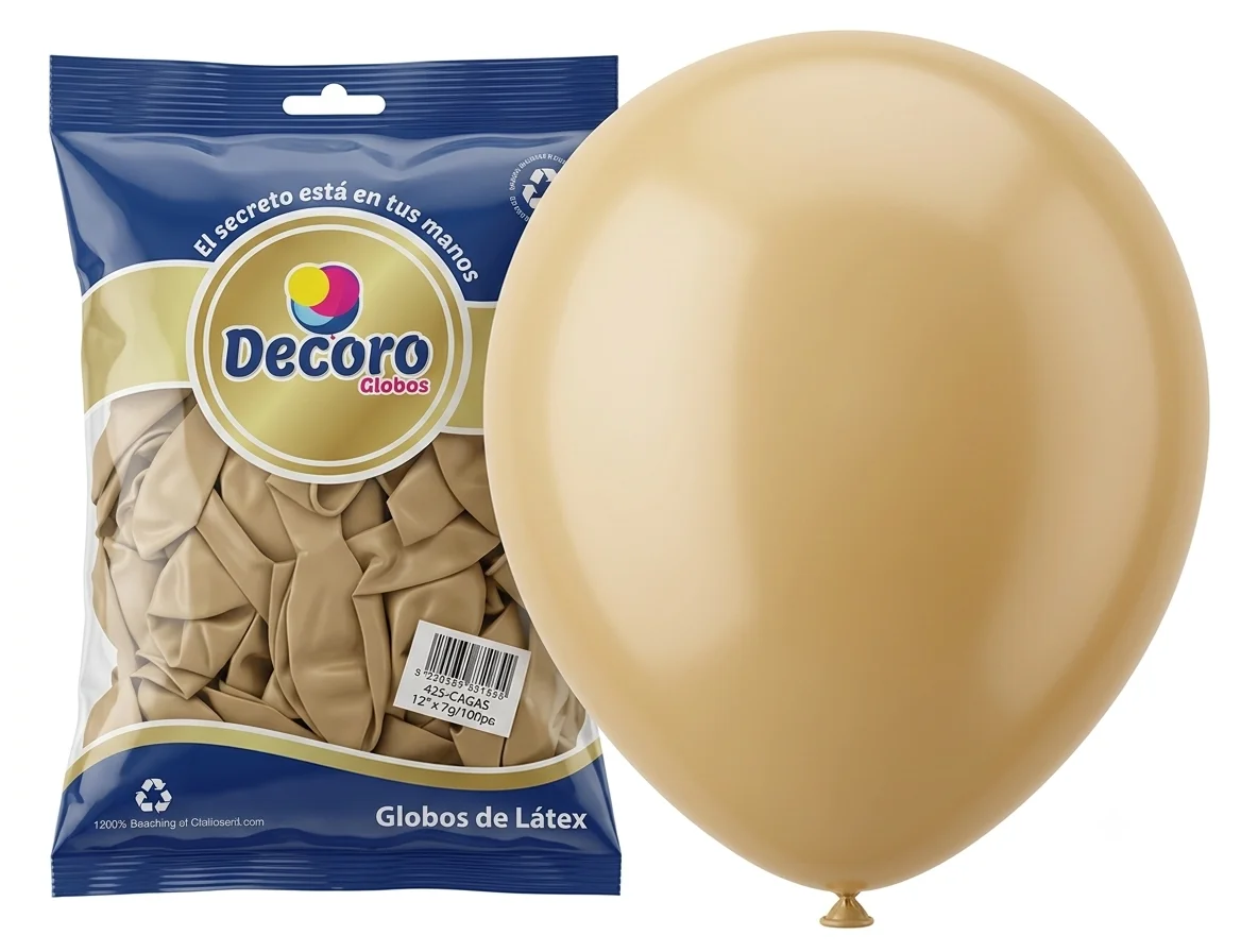 DECORO  F25-CACAO 12"X100 PZAS 