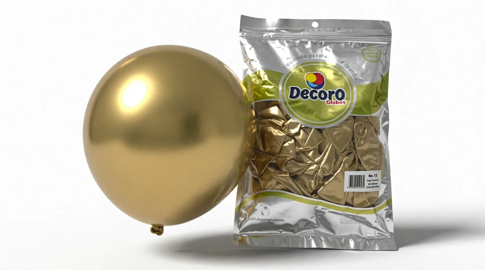 DECORO CHROME ORO FASHION 12"X50 PZAS
