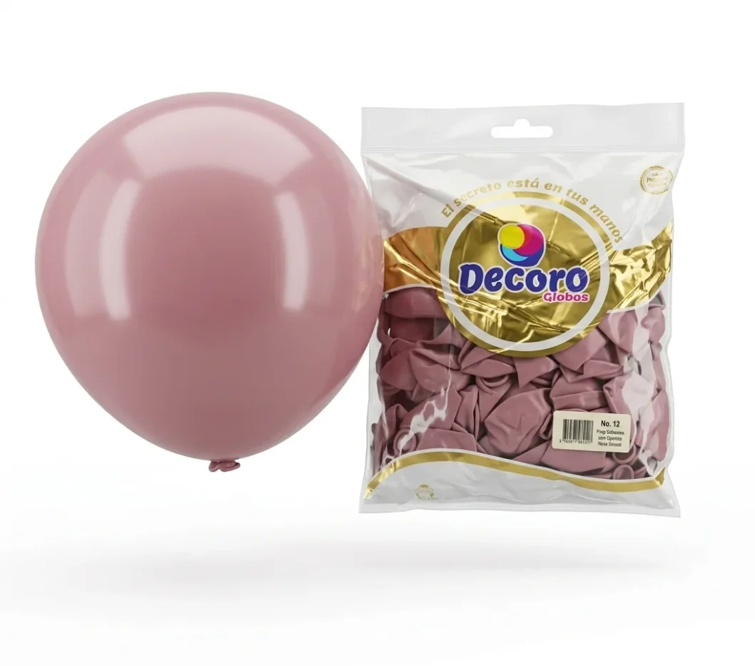 DECORO   ROSA CLAVEL 12"X50 PZA HIGH FASHION 3.2G