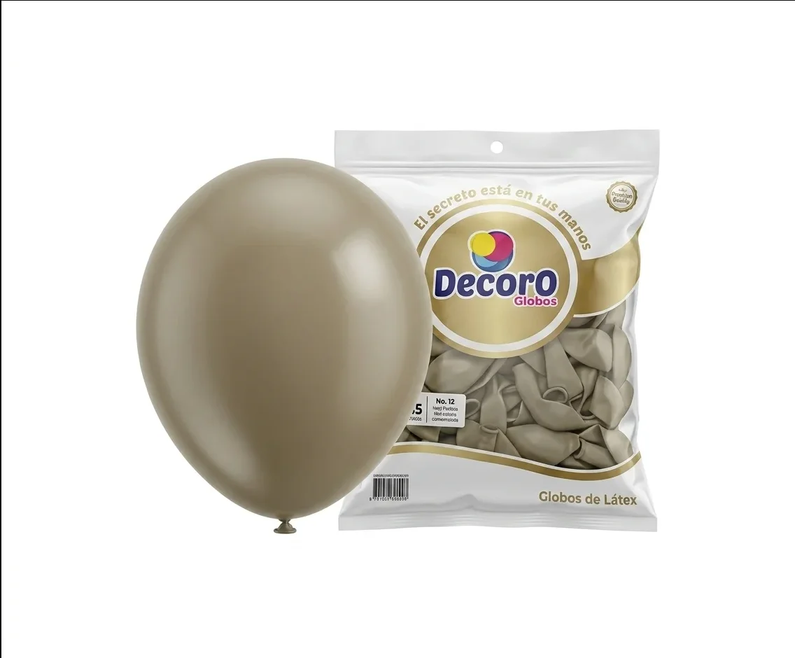DECORO   RETRO GRIS OSCURO 12"X50 PZA HIGH FASHION 3.2G