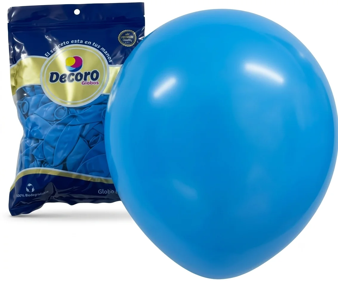DECORO QY22-AZUL CIELO NUEVO 18"X25 PZAS