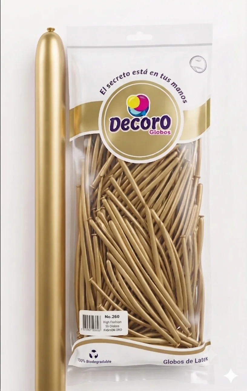 DECORO ORO FASHION 260"X50 PZAS HIGH FASHION